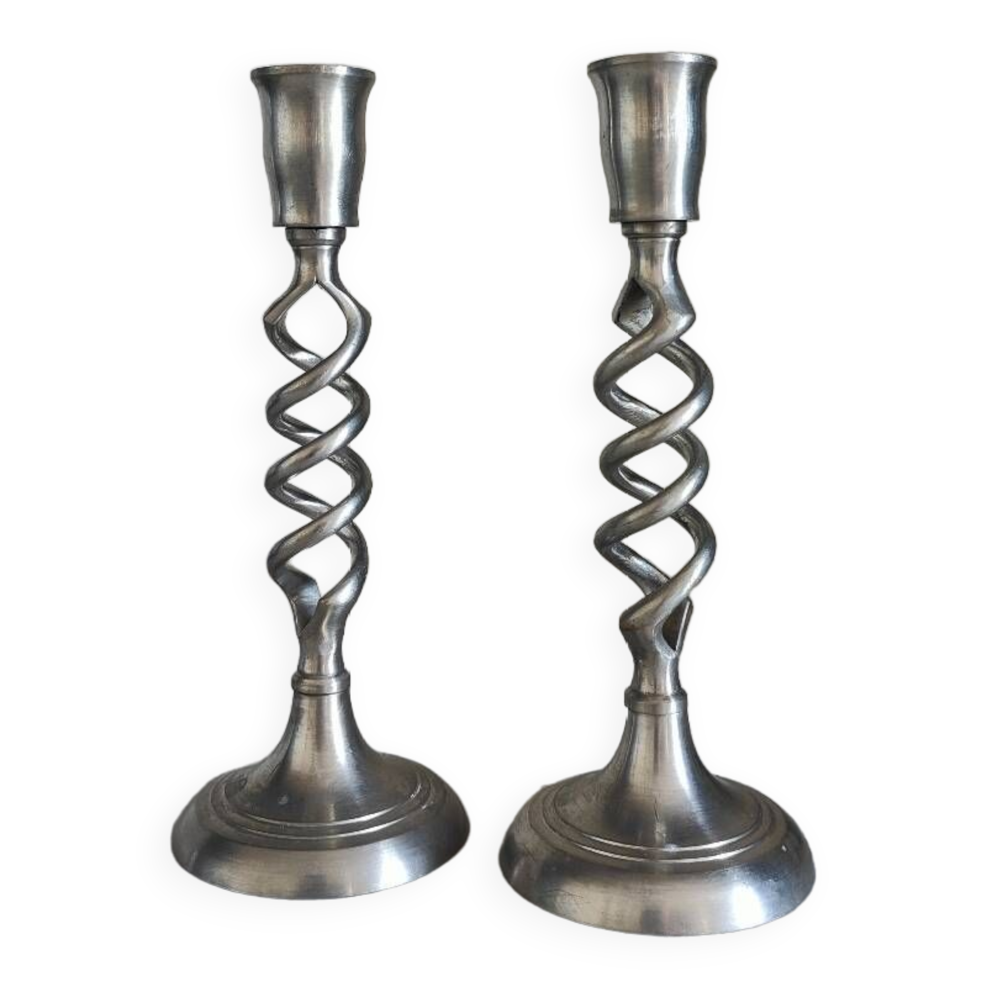Two candle holders