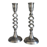Two candle holders