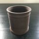 Dark brown flowerpot