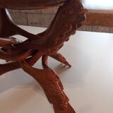 Plateau sur pied en bois