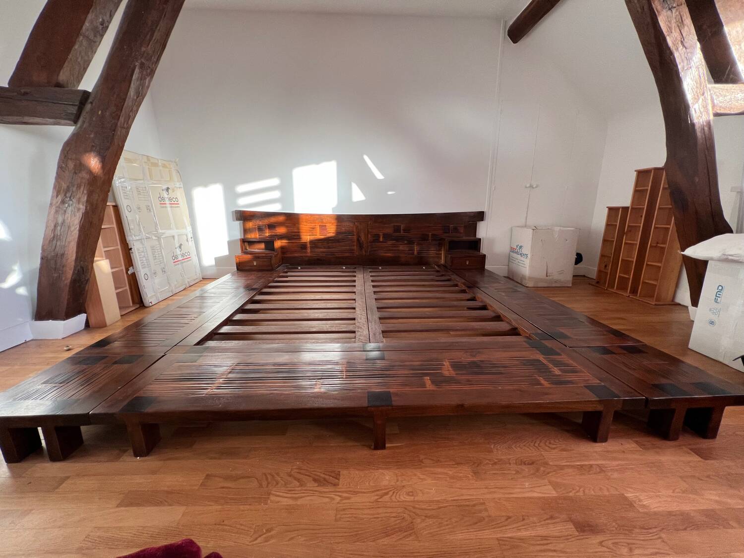 Bed from the Colonial House