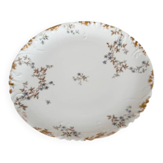 Porcelain plate from Paris E. Bourgeois
