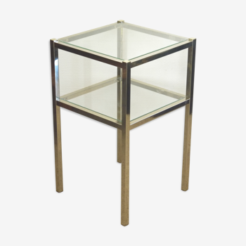 Table d'appoint style "holywood regency" années 70