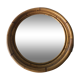 Vintage mirror in rattan - 51cm