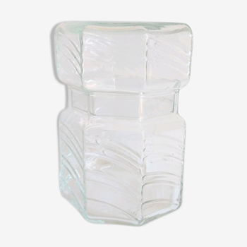 Moulded glass candy box