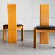 Set of 6 dining chairs by Mario Marenco