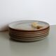 Set of 6 dessert plates Grès du Marais