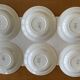 6 large antique deep plates in Saint-Amand earthenware (Nord)