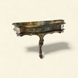 Console florentine vintage en bois doré