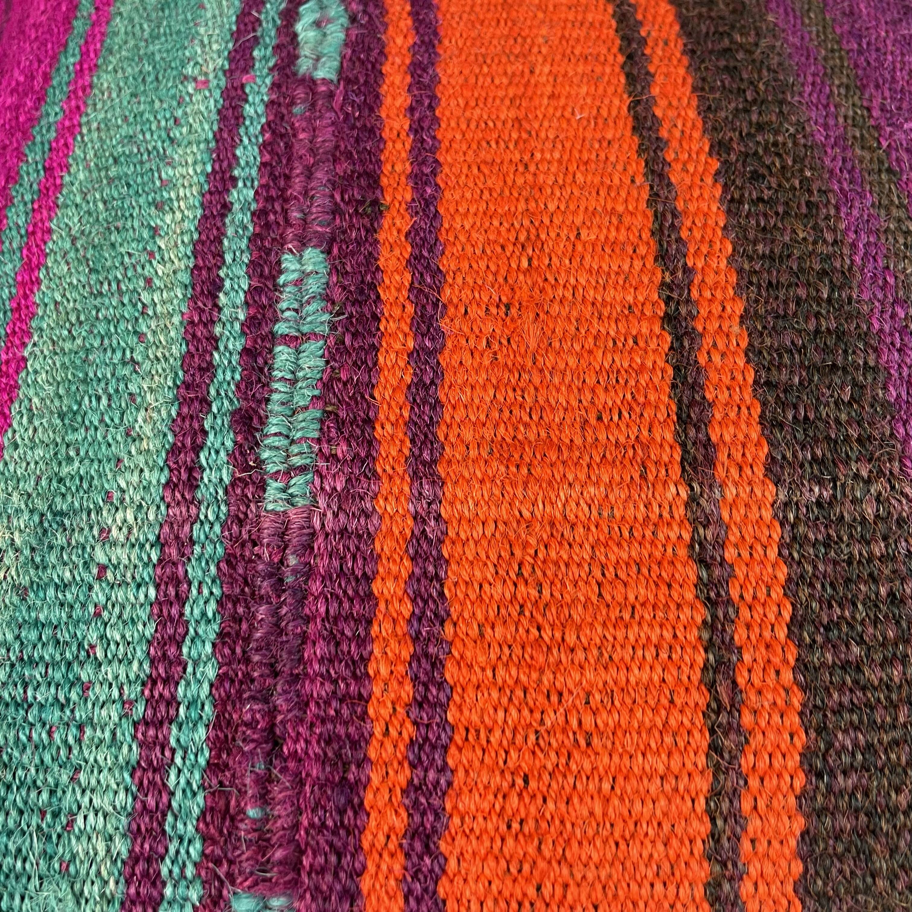 Vintage turkish kilim cushion cover , 40 x 40 cm