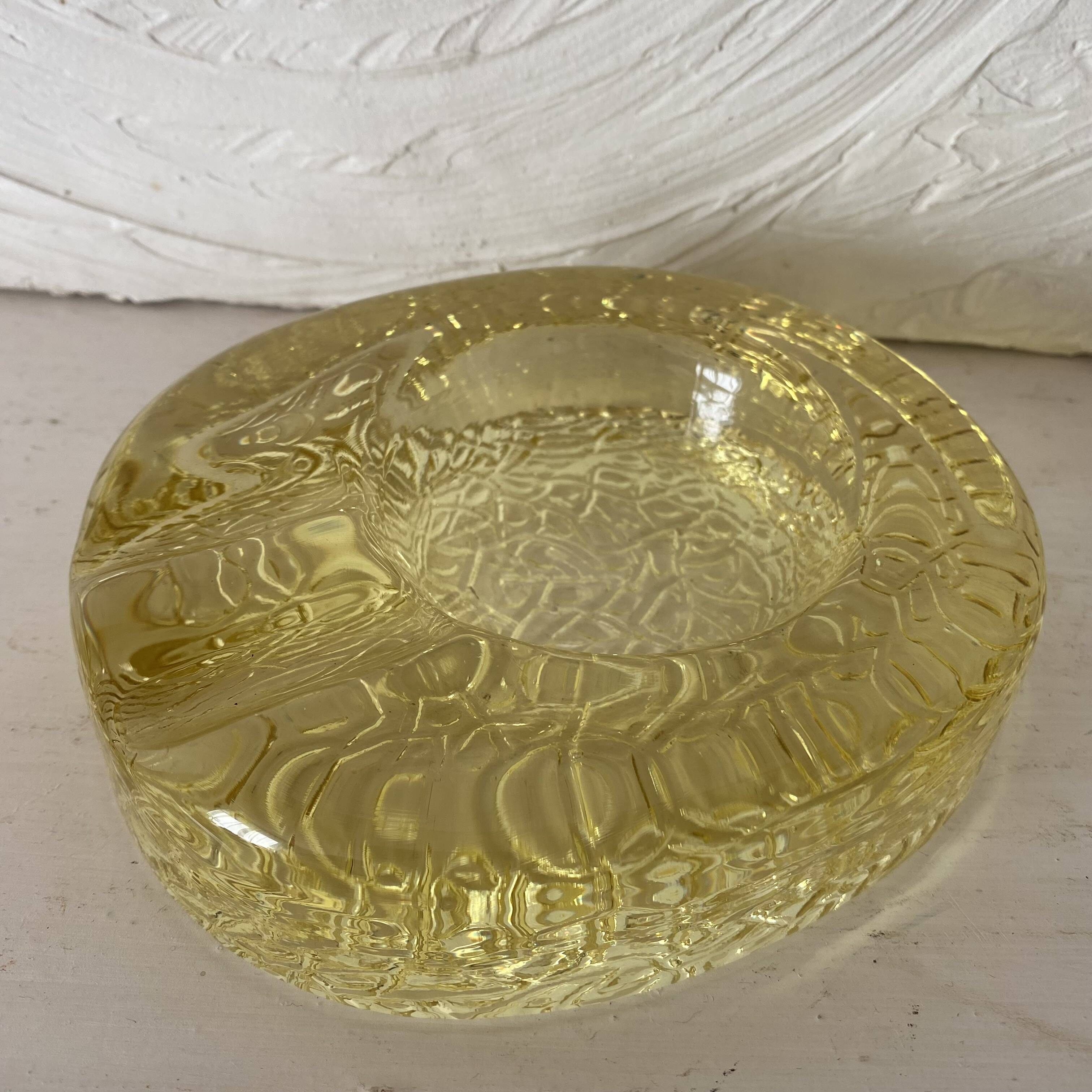 Vintage Murano glass ashtray