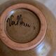 Vase ball signed Vallauris