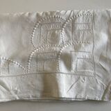 Cloth sheet linen linen reserve days and peas without monogram