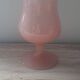 Antique pink opaline vase