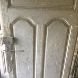 Entrance door in old oak