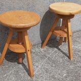 Pair of screw stools