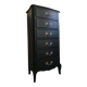 Vintage chiffonnier with black makeover