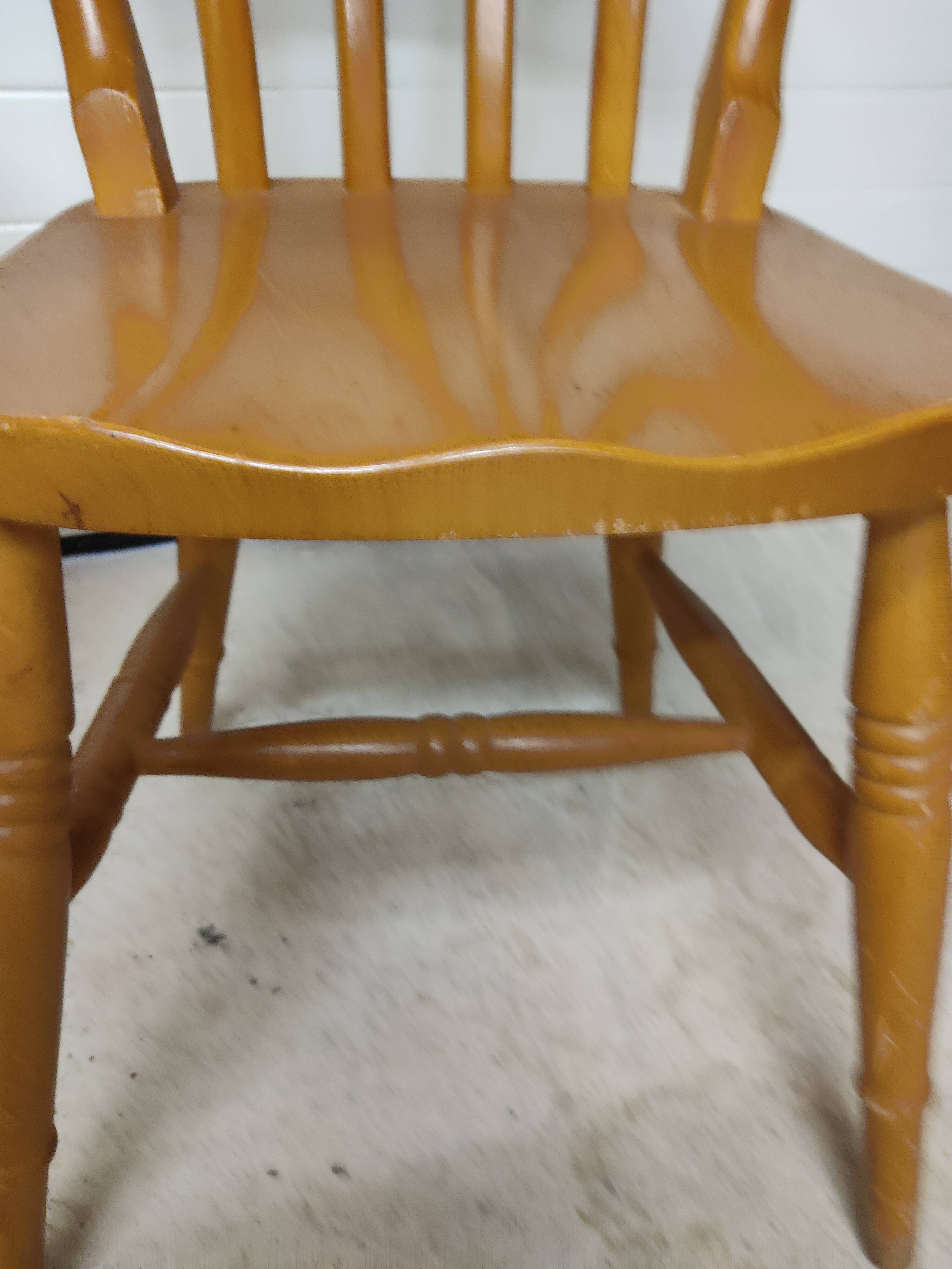Set of country chairs and armchairs