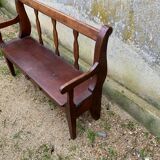 Banc ancien  provençal radassié