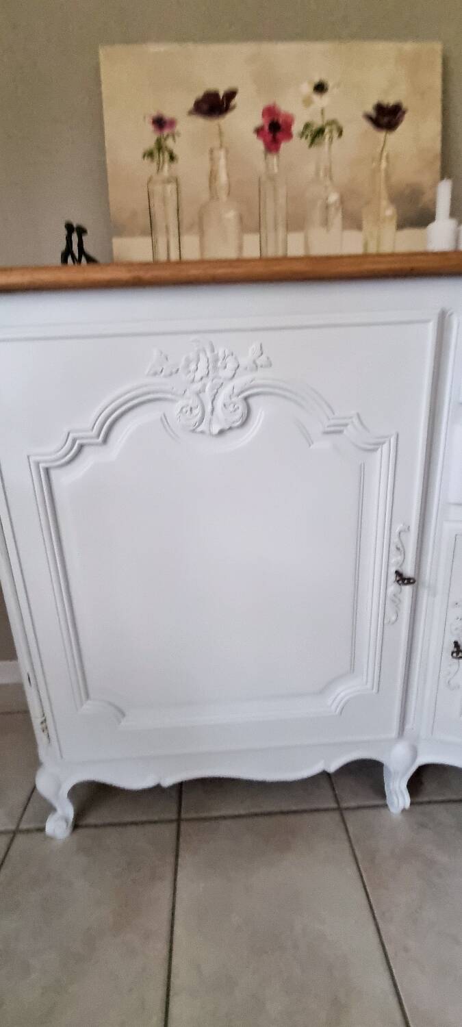 Louis XV style oak sideboard