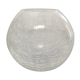 Old lampshade glass ball globe granité 1950