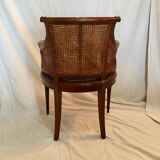 Caninboard office chair, 19th century