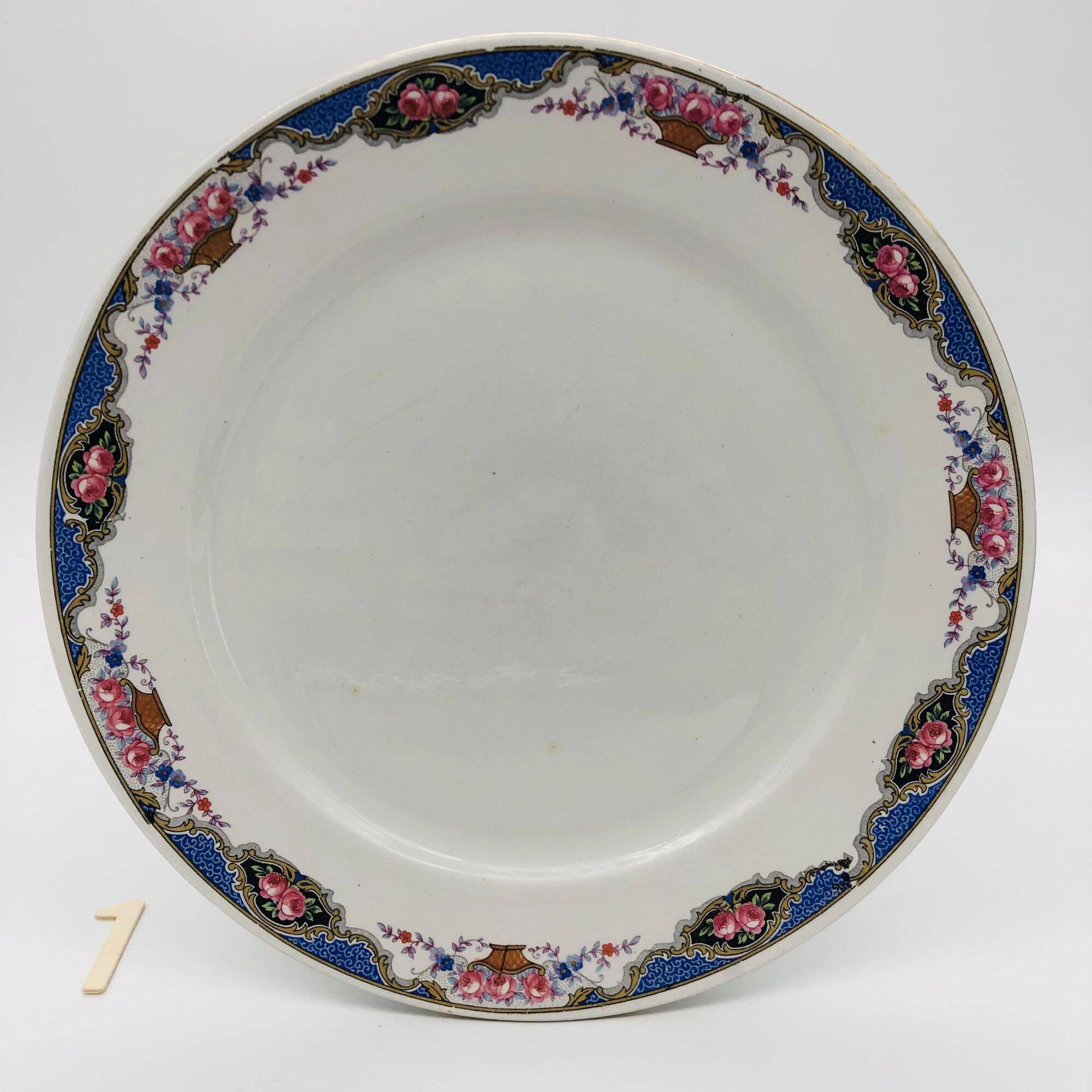 6 Assiettes Plates “Sarreguemines & Digoin”