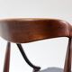 Series of 4 scandinavian chairs in rio Johannes Andersen rosewood 1960