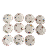 Dessert plate in porcelain