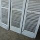 Set of 3 old shutters wooden shutters huteur 268 cm