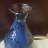 Glazed terracotta vase