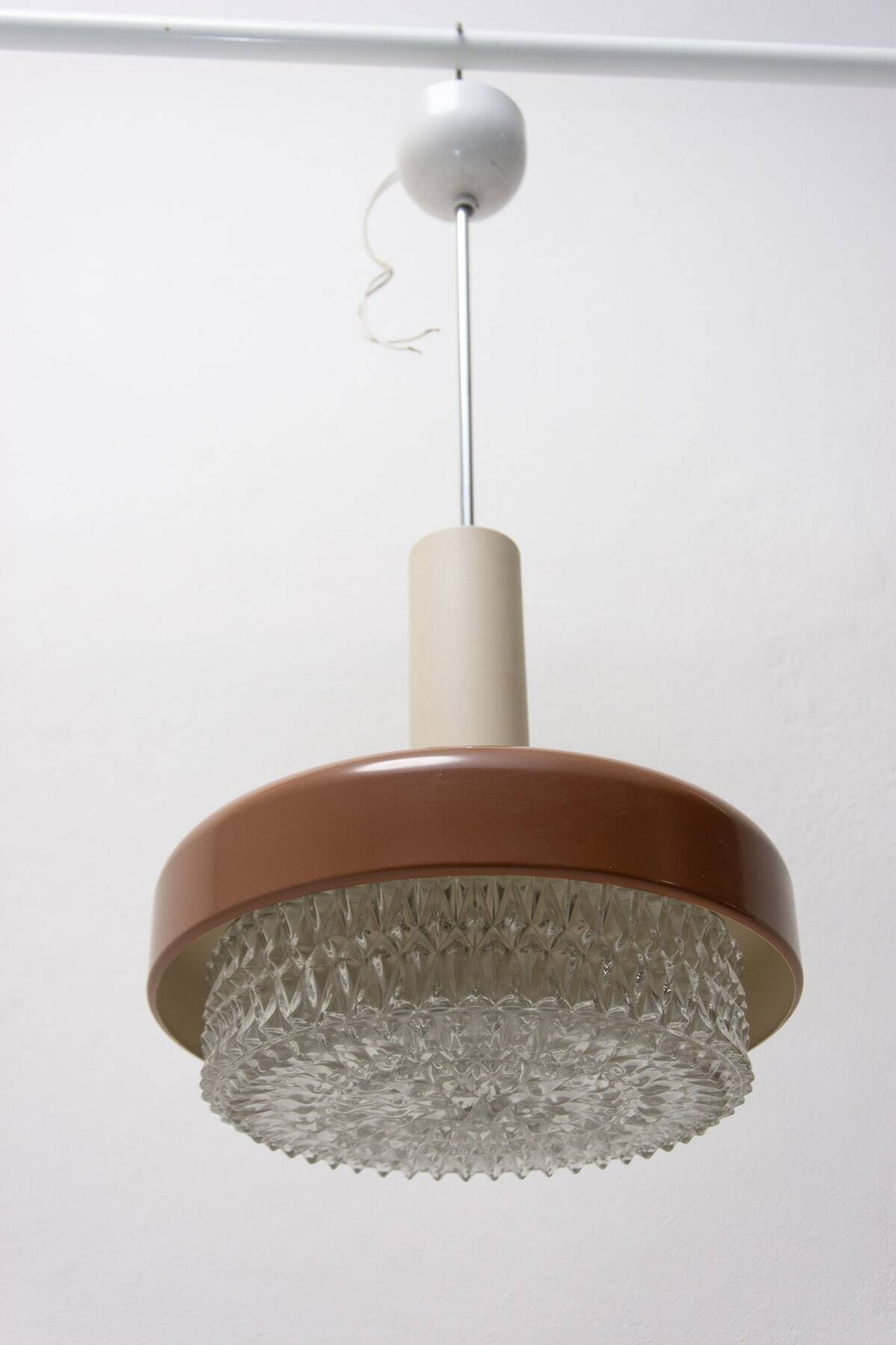 Mid century hanging lamp, Czechoslovakia, 1970´s