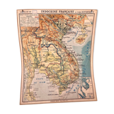 Map 29 - french indochina - pierre deffontaines