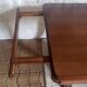 Art-deco table in oak