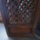 Antique Chinese Four-Panel Carved Wooden Screen