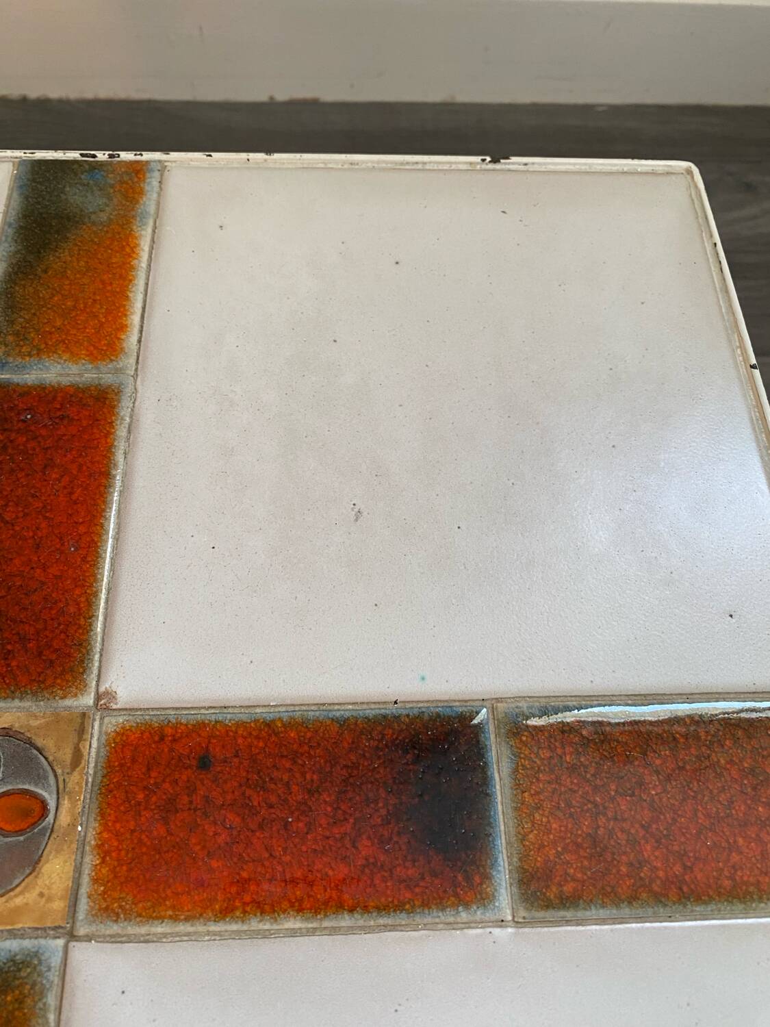 Ceramic coffee table, 1950s-1960s