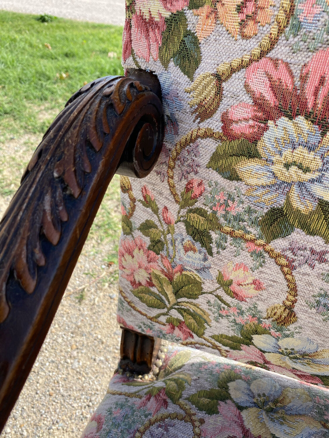 Pair of Louis XIII armchairs