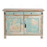 Ancienne commode bleu ciel (c.1920) #20
