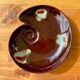Large ceramic shell dish
