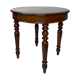 Table ronde italienne en noyer, années 1900