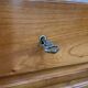 Art Nouveau cherry chest of drawers