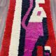 Handmade Berber rug in pure wool, artisan style, size 150 x 250 cm