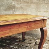 Old table pine dining table 76 x 256 cm
