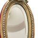 Pair of mirror wall lights in bronze - Maison Lucien Gau, Paris