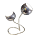 Lampe "snake eye balls" flexible par Goffredo Reggiani, acier chromé 1970s