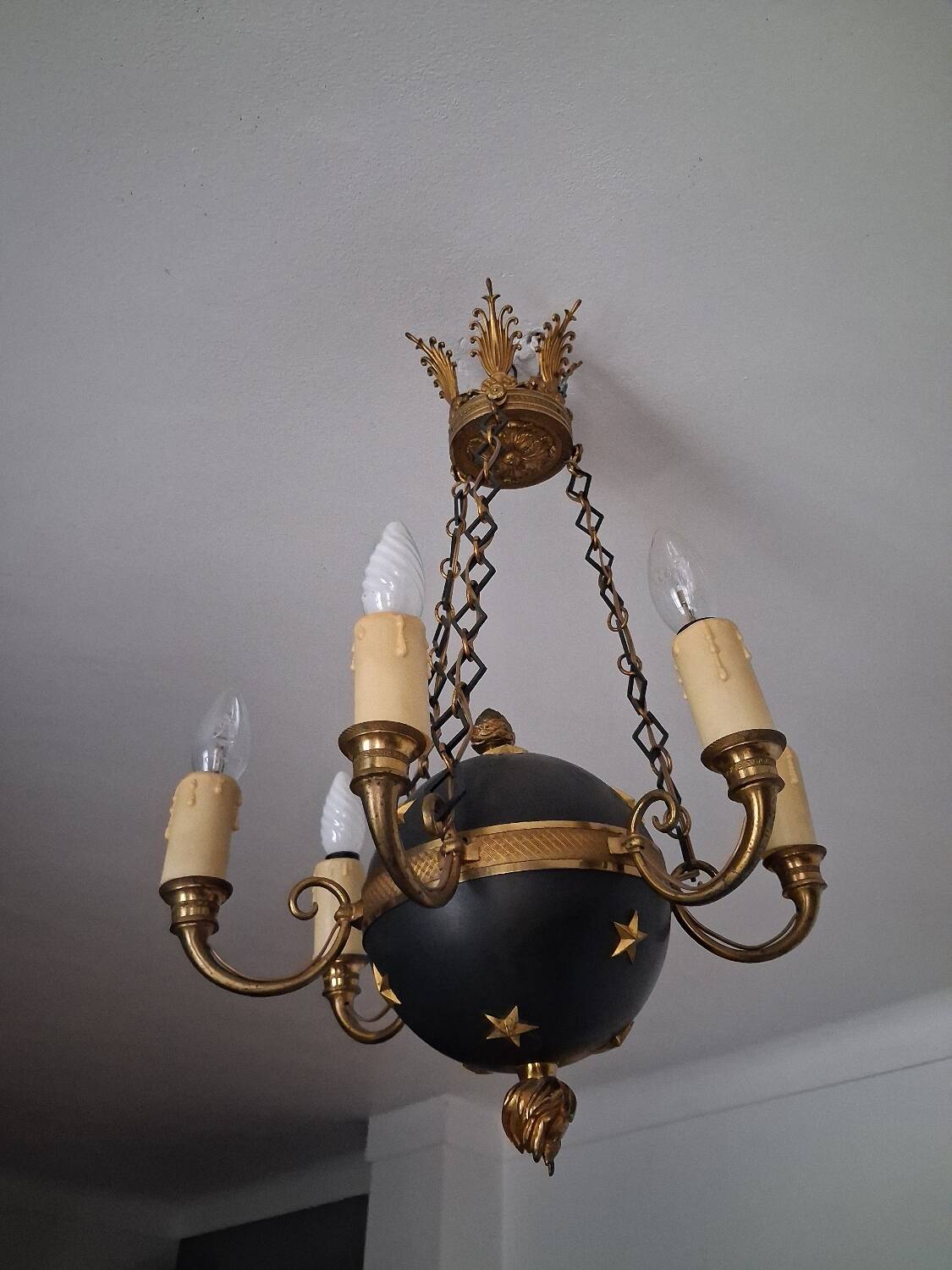 Napoleon III ball chandelier