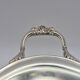 Large silver-plated metal basket Roux-Marquiand – Superb rococo decoration –