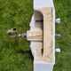 2 pedestal sinks in Art Deco style