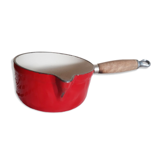 Cousances saucepan, 14 cm , cast iron , wooden handle