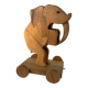 Jouet à tirer Éléphant en bois